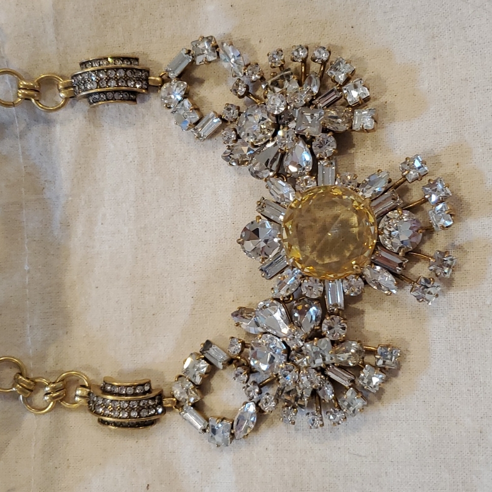 ⭐️BRAND NEW⭐️J.CREW: Art Deco Inspired Statement Necklace